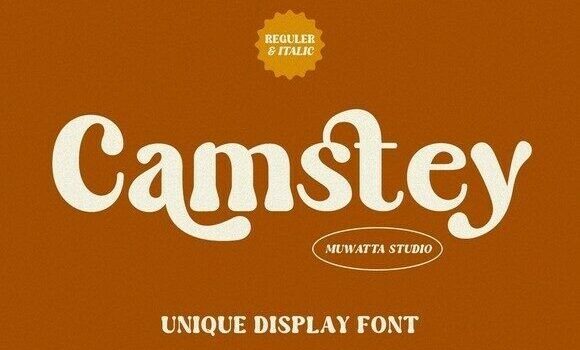 Camstey Font - Featured Image