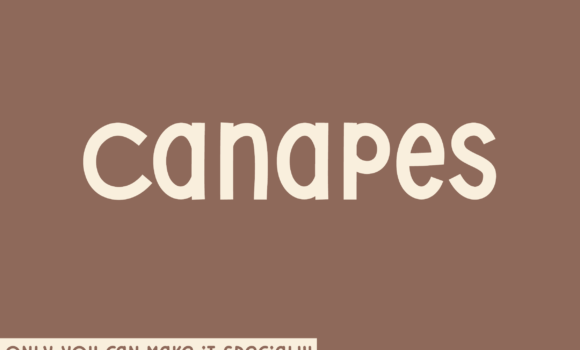 Canapes Font Fonts Free Download Canapes Font - Featured Image