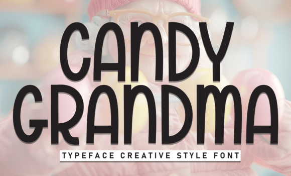 Candy Grandma Font - Featured Image