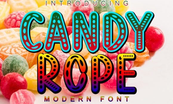 Candy Rope Font Fonts Free Download Candy Rope Font - Featured Image