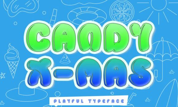 Candy X-mas Font Fonts Free Download Candy X-mas Font - Featured Image