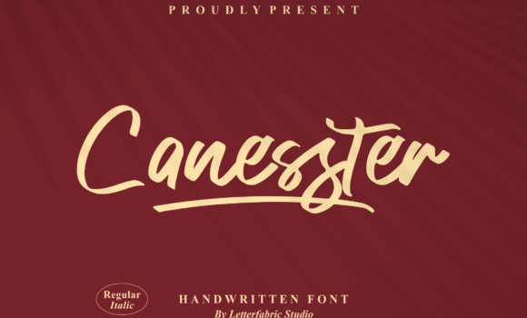 Canesster Font - Featured Image