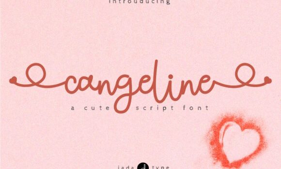 Cangeline Font - Featured Image