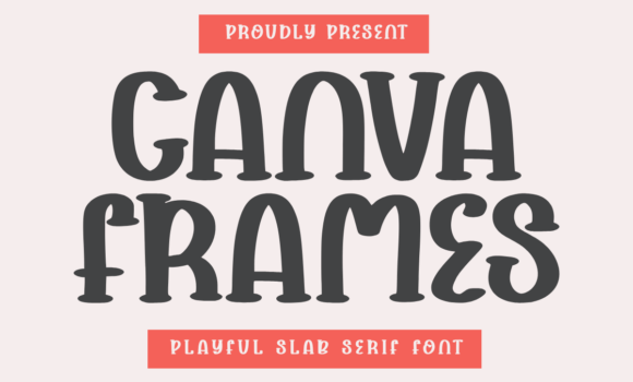 Canva Frames Font - Featured Image
