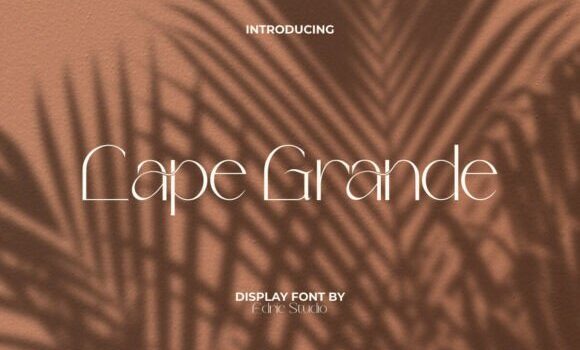 Cape Grande Font Fonts Free Download Cape Grande Font - Featured Image