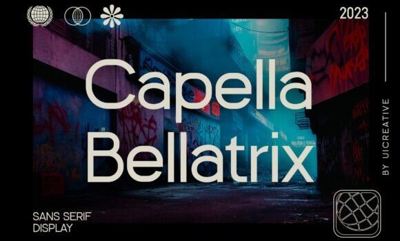 Capella Bellatrix Font - Featured Image
