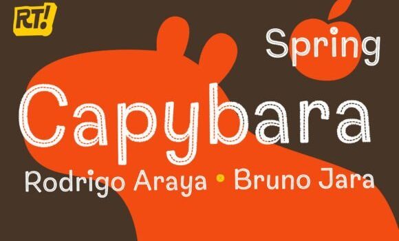 Capybara Spring Font - Featured Image