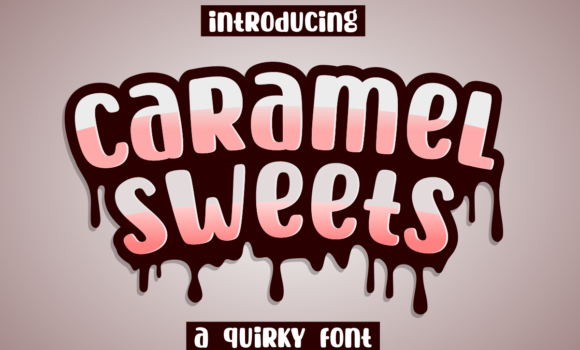Caramel Sweets Font - Featured Image