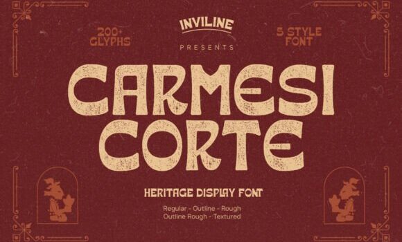 Carmesi Corte Font - Featured Image
