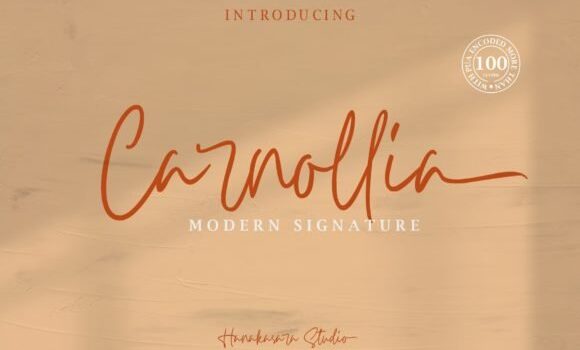 Carnollia Font - Featured Image