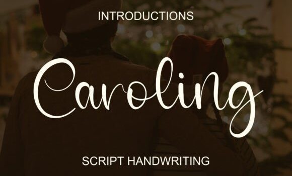 Caroling Font - Featured Image