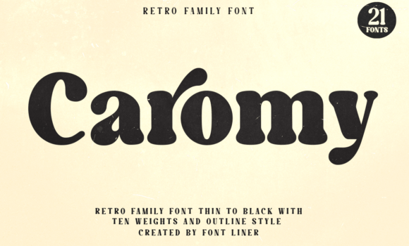 Caromy Font - Featured Image
