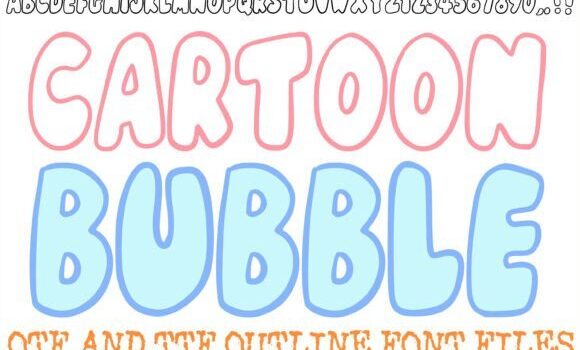 Cartoon Bubble Font Fonts Free Download Cartoon Bubble Font - Featured Image