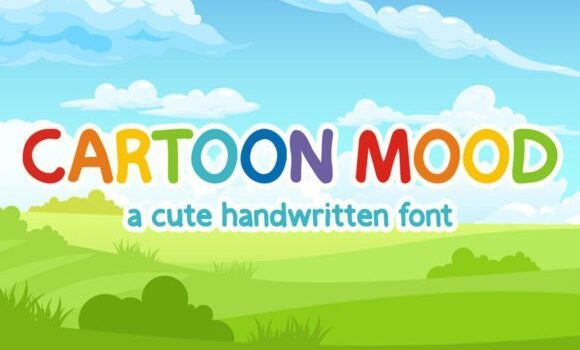 Cartoon Mood Font - Featured Image