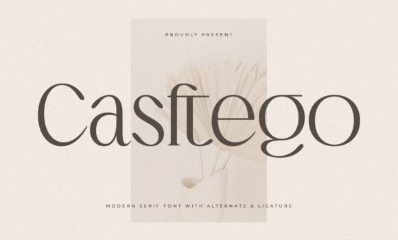 Casftego Font - Featured Image