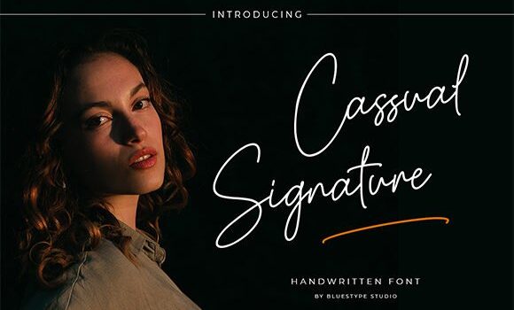 Cassual Signature Font - Featured Image
