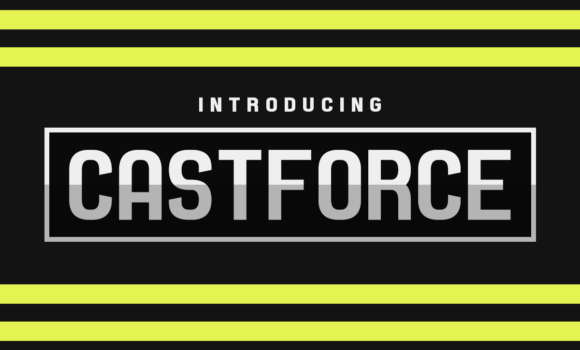Castforce Font - Featured Image