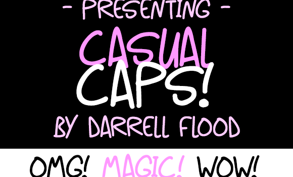 Casual Caps Font - Featured Image