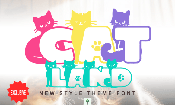 Cat Land Font Fonts Free Download Cat Land Font - Featured Image