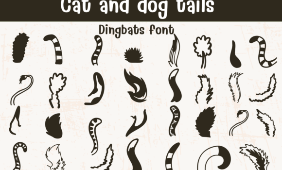 Cat and Dog Tails Font Fonts Free Download Cat and Dog Tails Font - Featured Image