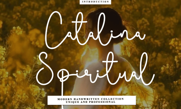 Catalina Spiritual Font - Featured Image