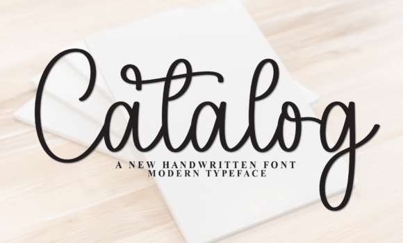 Catalog Font - Featured Image