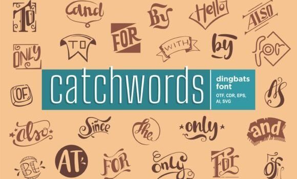 Catchwords Font Fonts Free Download Catchwords Font - Featured Image