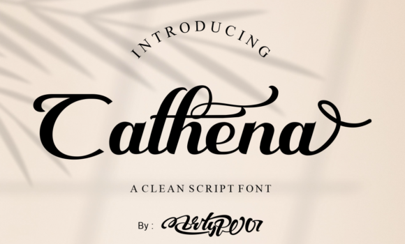 Cathena Font Fonts Free Download Cathena Font - Featured Image