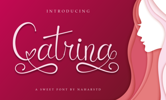 Catrina Script Font Fonts Free Download Catrina Script Font - Featured Image