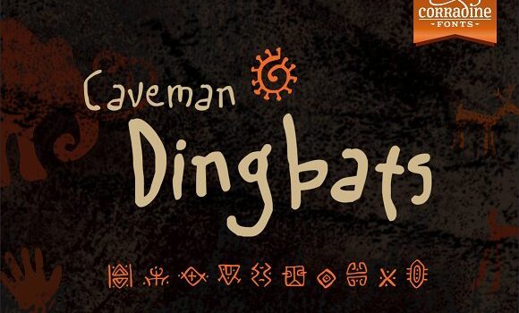 Caveman Family Font - Featured Image
