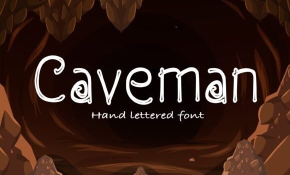 Caveman Font - Featured Image