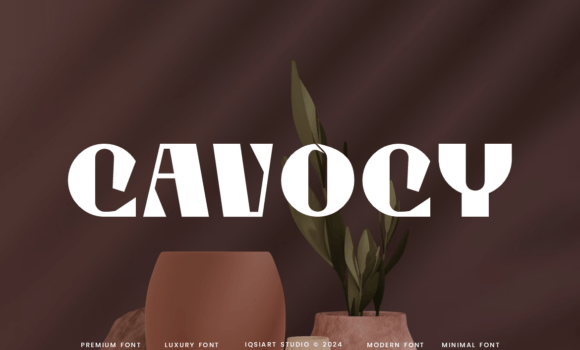 Cavocy Font - Featured Image