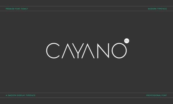Cayano Pro Font Fonts Free Download Cayano Pro Font - Featured Image