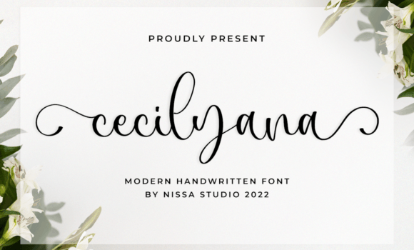 Cecilyana Font - Featured Image