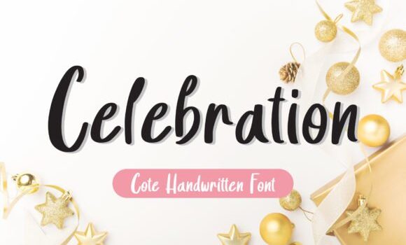 Celebration Font - Featured Image