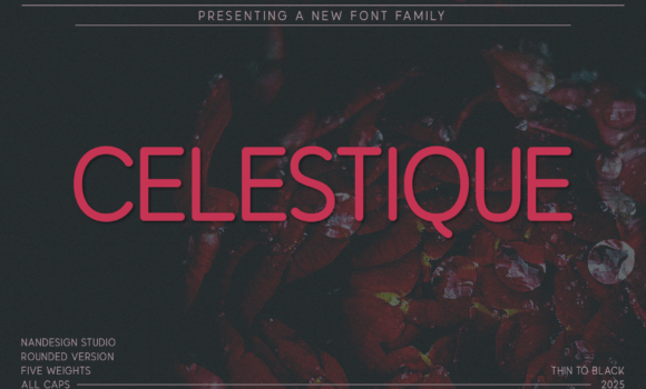 Celestique Rounded Font - Featured Image