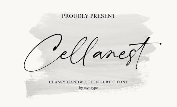 Cellanest Font - Featured Image