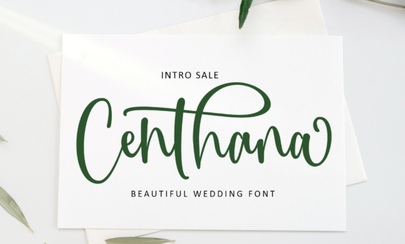 Centhana Font Fonts Free Download Centhana Font - Featured Image