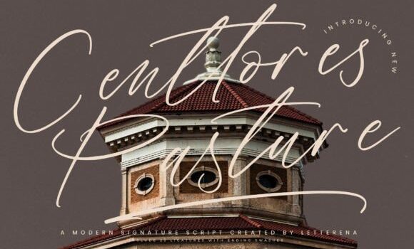 Centtores Pasture Font - Featured Image