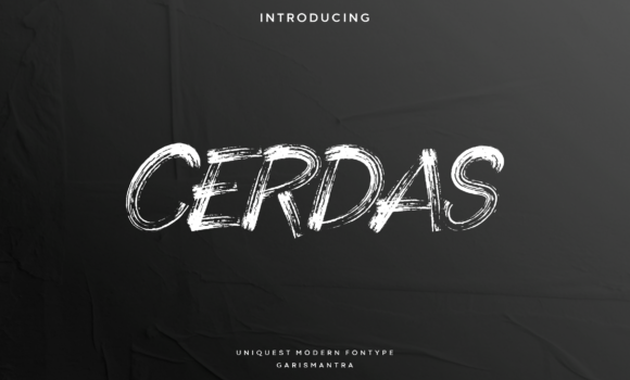 Cerdas Font Fonts Free Download Cerdas Font - Featured Image