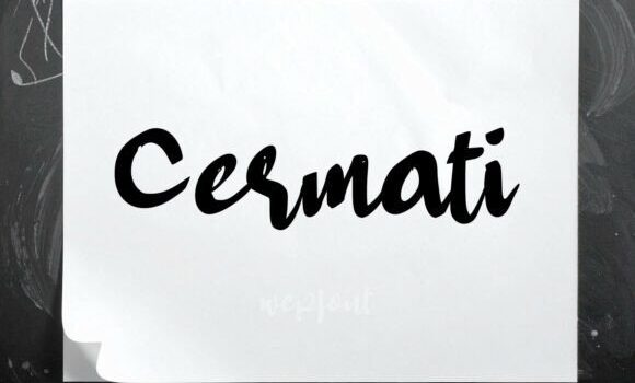 Cermati Font Fonts Free Download Cermati Font - Featured Image