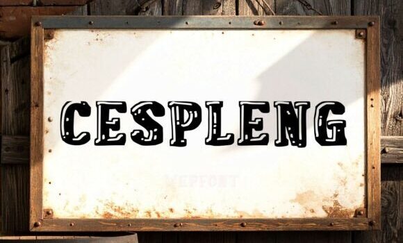 Cespleng Font - Featured Image