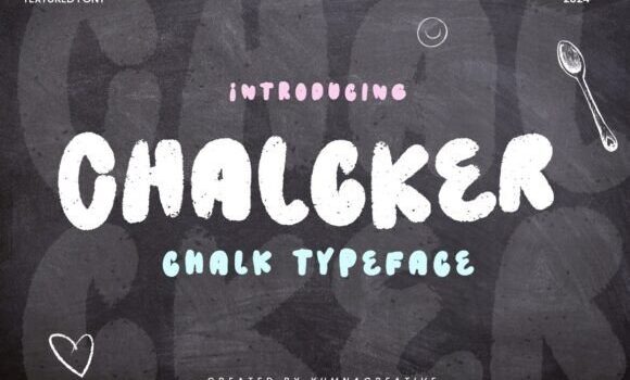 Chalcker Font - Featured Image
