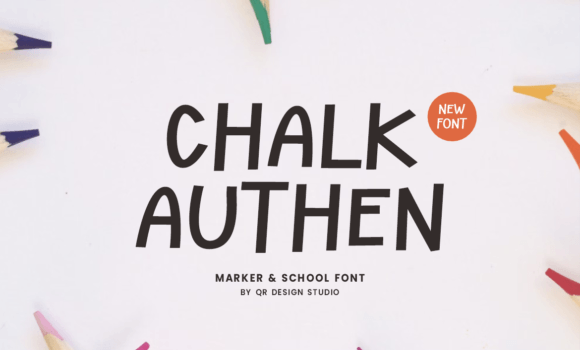 Chalk Authen Font - Featured Image
