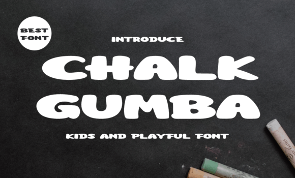 Chalk Gumba Font - Featured Image