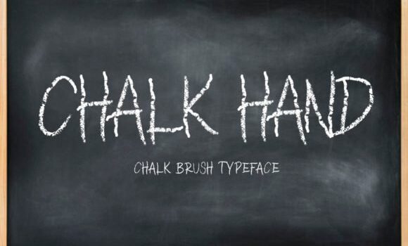 Chalk Hand Font - Featured Image