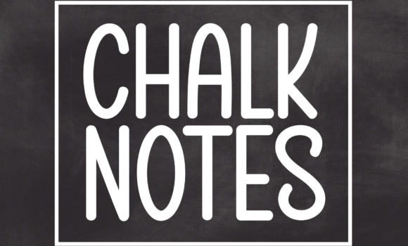 Chalk Notes Font - Featured Image