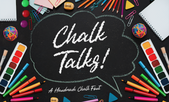 Chalk Talks Font - Featured Image