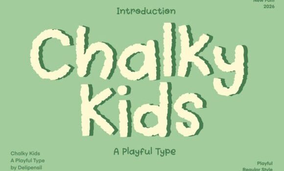 Chalky Kids Font - Featured Image