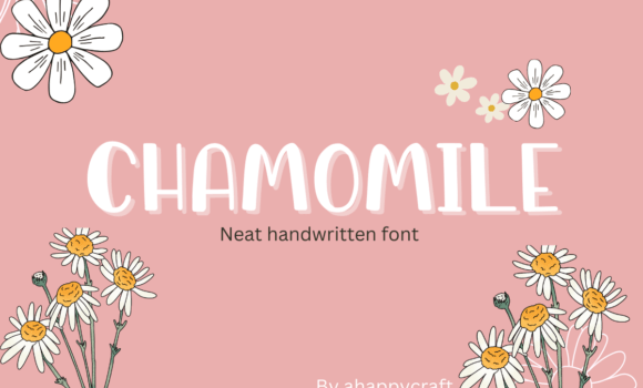 Chamomile Font Fonts Free Download Chamomile Font - Featured Image